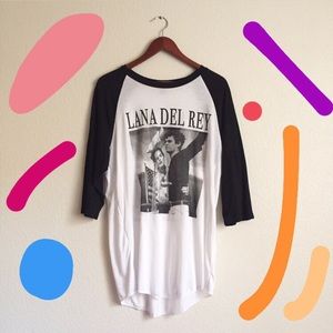 ✰LANA DEL REY BASEBALL TEE ✰